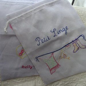 Pair Of Lingerie Travel Bags